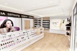 Design, manufacture and installation of stores: Cool Mobile Shop, Chachoengsao Province